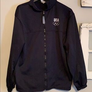 Vintage Olympics USA Full Zip Jacket